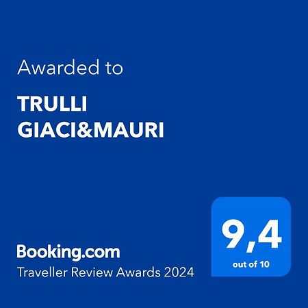 אפרטהוטל סלבה די פאסנו Trulli Giaci&Mauri מראה חיצוני תמונה